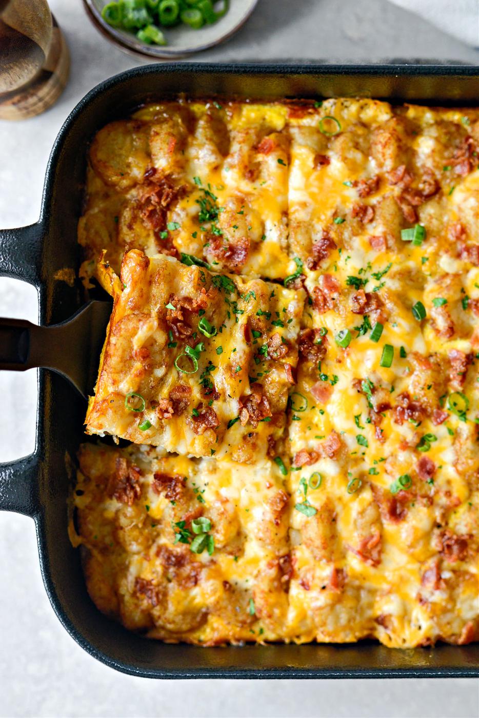 Tater Tot Breakfast Casserole at Home