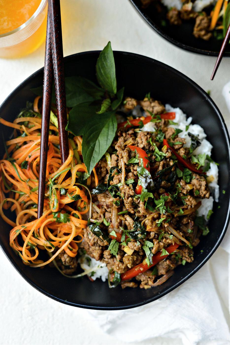Basil Beef, Thai Style