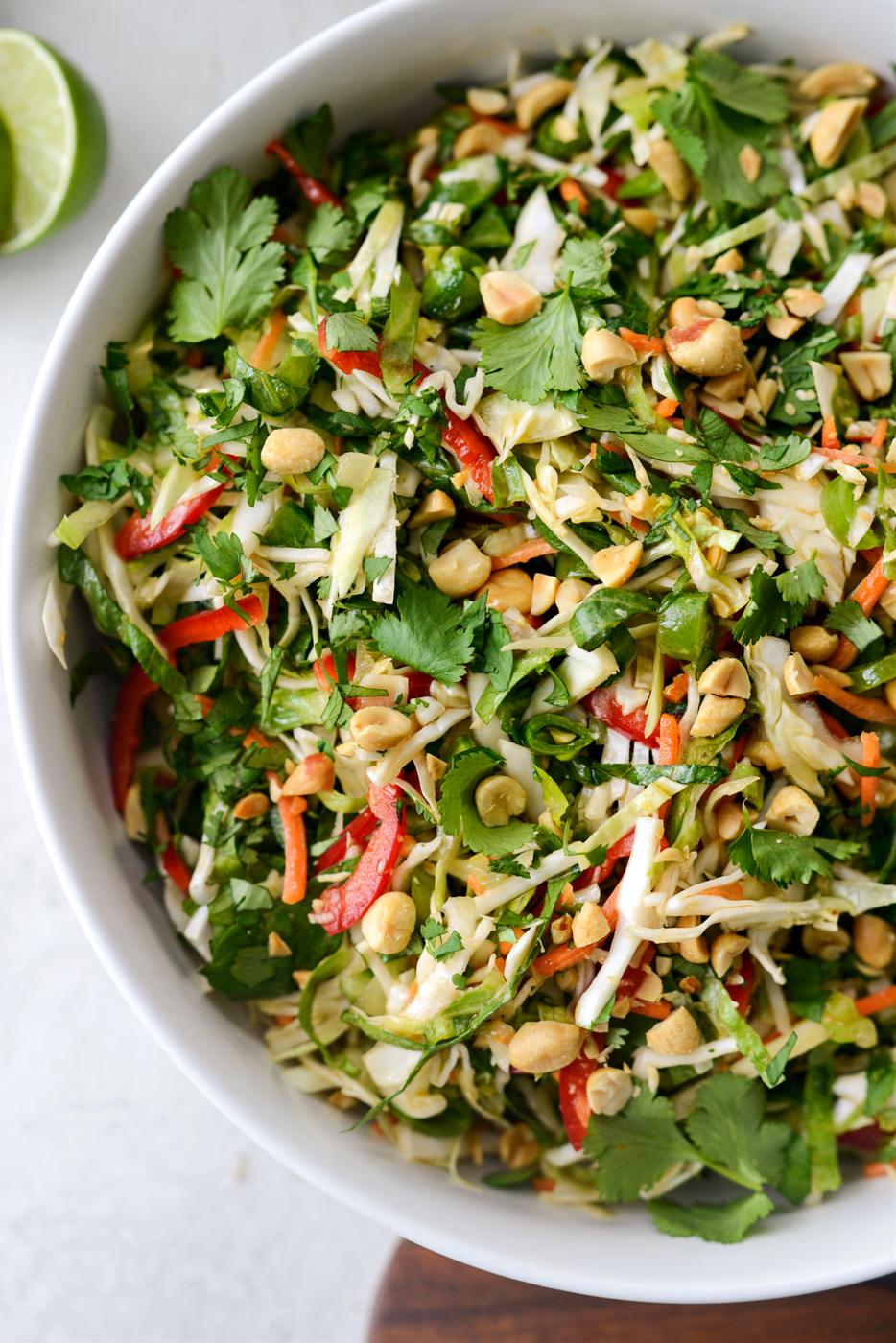 Cabbage Salad, Thai Style