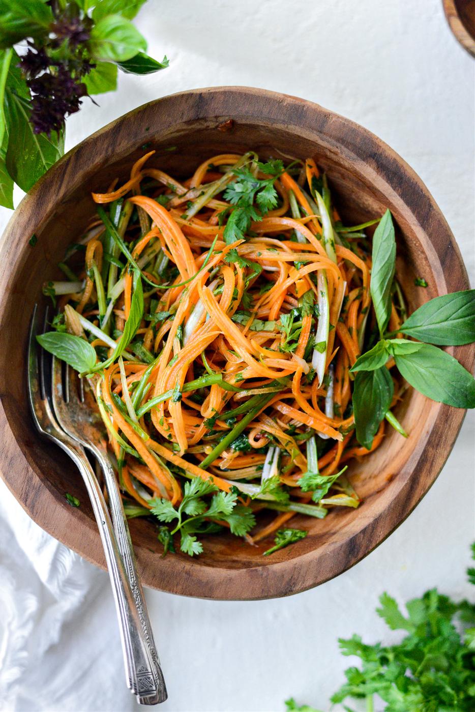 Thai Carrot Slaw at Home