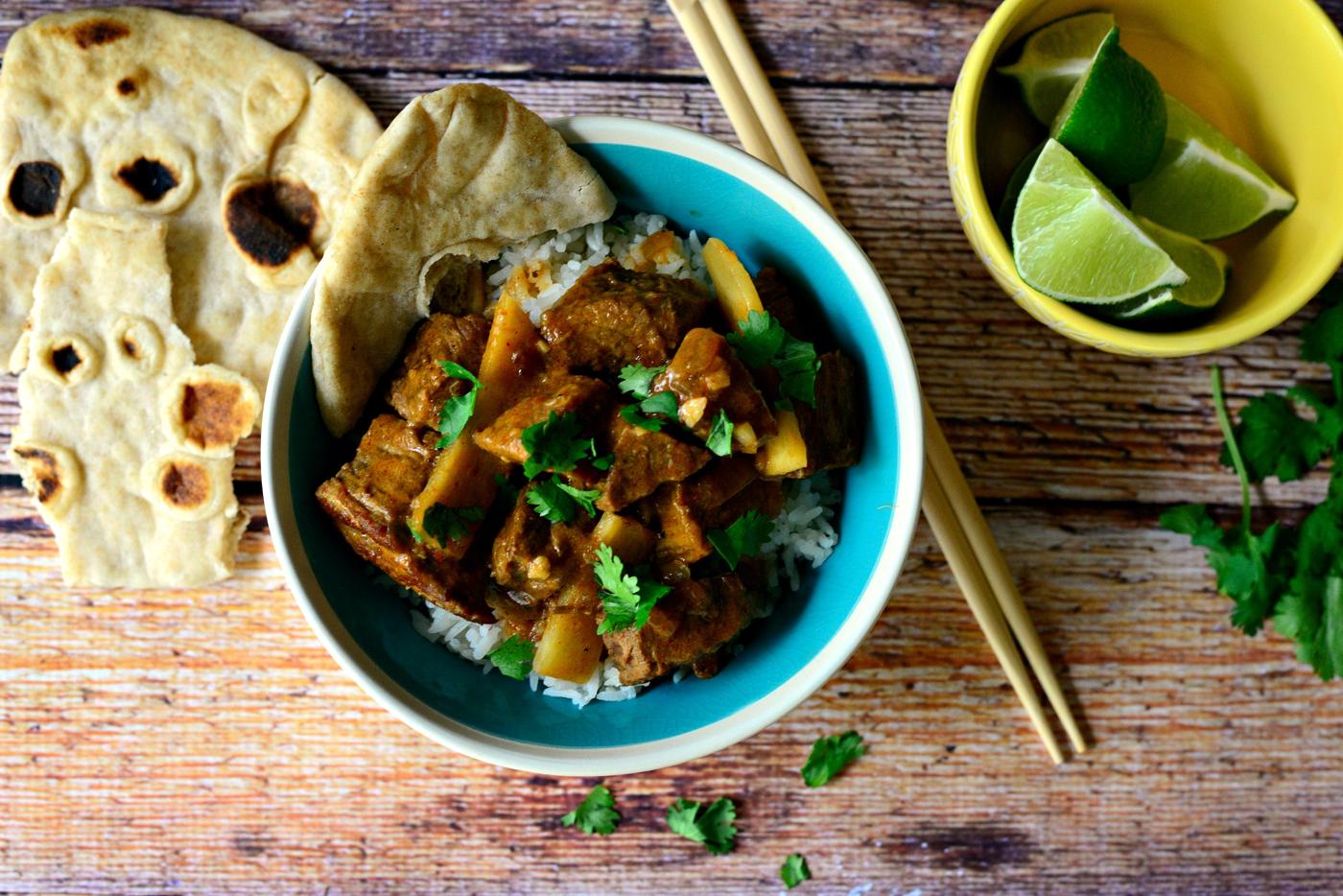 Red Curry Beef, Thai Style