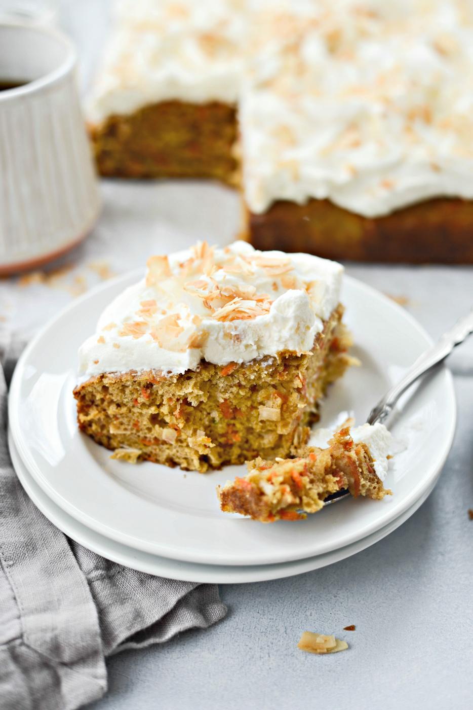 Coconut Chai Carrot Cake with Mascarpone Frosting at Home