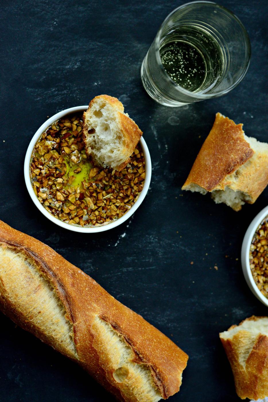 Dip: Toasted Garlic Olive Oil Bread