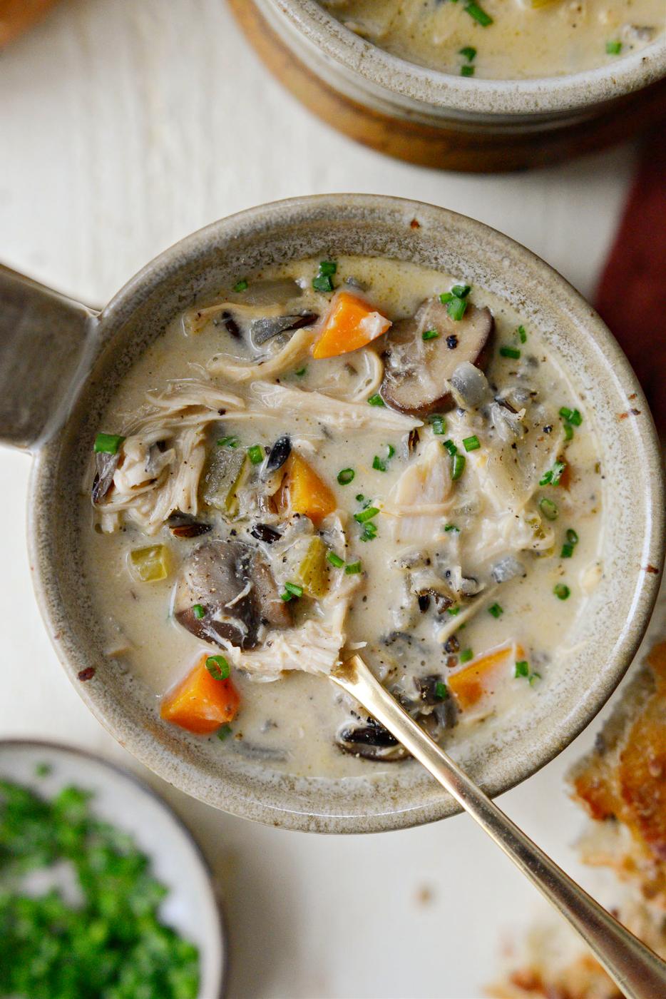 Soup: Turkey Mushroom Wild Rice