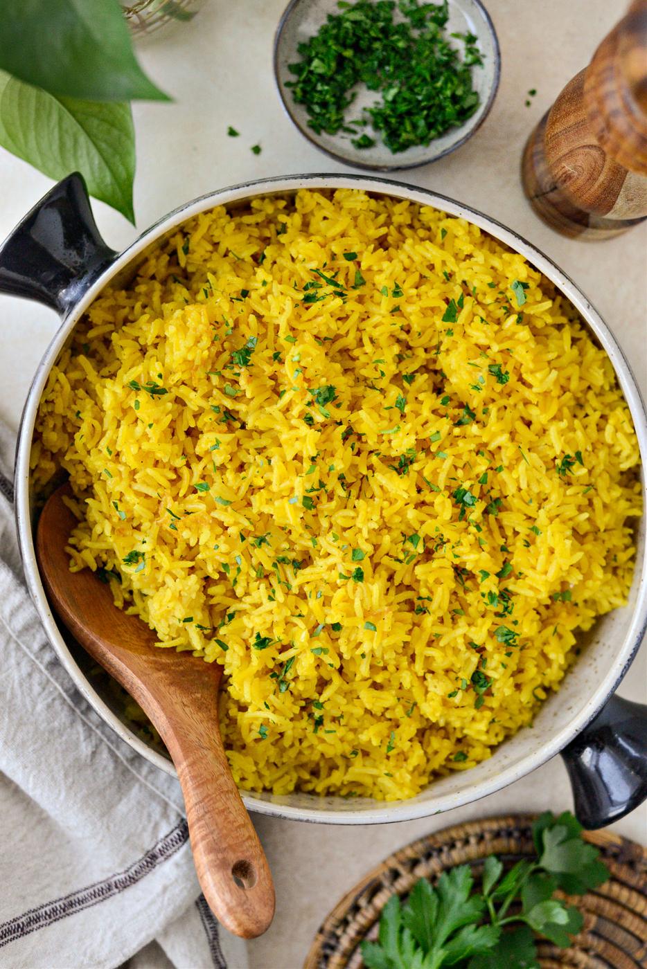 Turmeric Rice at Home