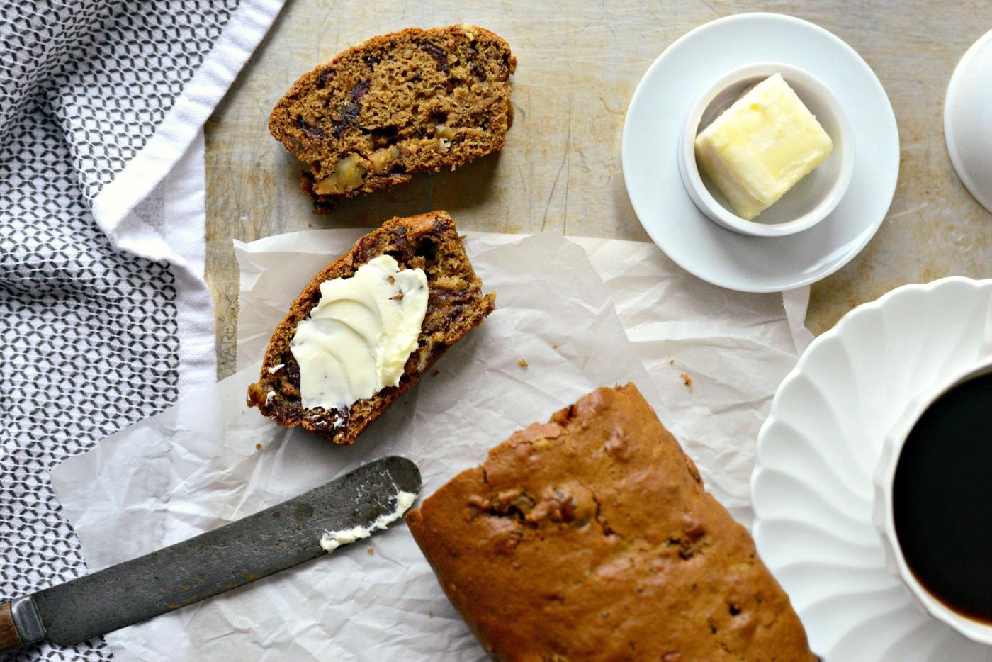 Home Kitchen Walnut Date Bread