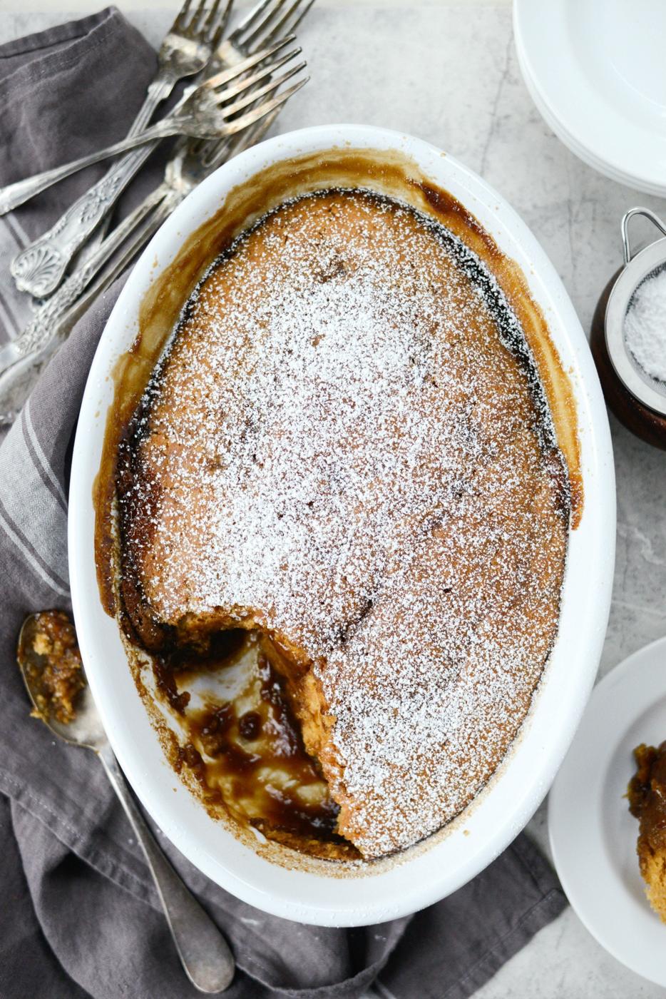Home Kitchen Pumpkin Pudding Cake