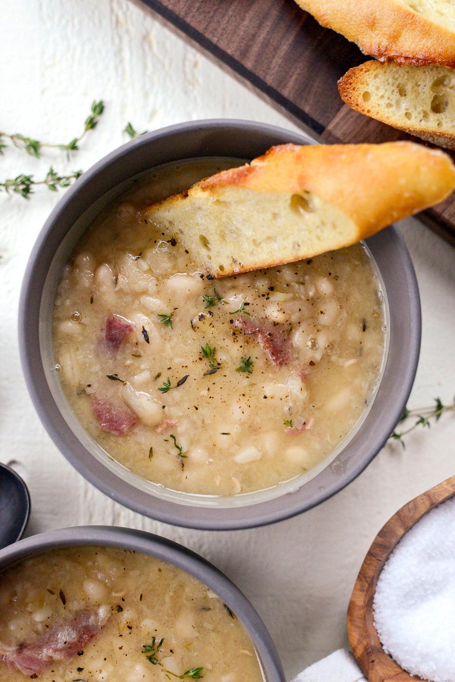 Soup: Ham and White Bean
