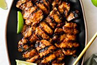 Honey Lime Glazed Chicken Rice Bowl