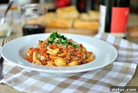 Little Ears Pasta with Hearty Bolognese