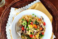 Golden Roasted Vegetable Primavera Pasta