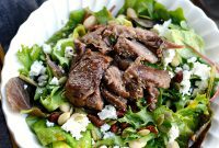 Succulent Wine-Braised Lamb Salad, Autumn Pumpkin Vinaigrette