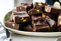 Velvet Baileys Chocolate Pistachio Fudge