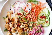 Tangy Ponzu Chicken Bowls