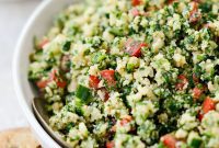 Golden Roasted Cauliflower Tabbouleh