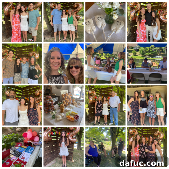 Unpacking 2022 34 Malloree's high school graduation party