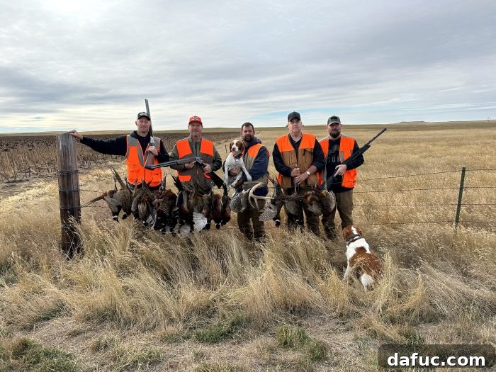 Unpacking 2022 38 Pat and friends on a successful pheasant hunting trip in South Dakota