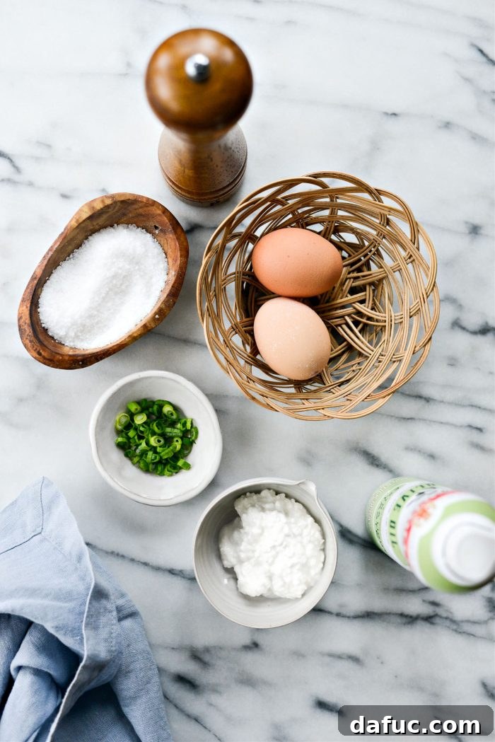 Creamy Cottage Scrambled Eggs 4 Ingredients for High Protein Scrambled Eggs with Cottage Cheese