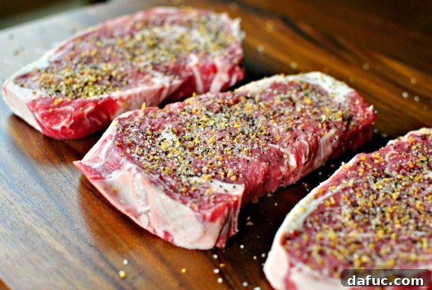 Seared Ribeye with Sweet Shallot Blue Cheese Butter 18 Seasoned Ribeye Steaks Ready for Grilling