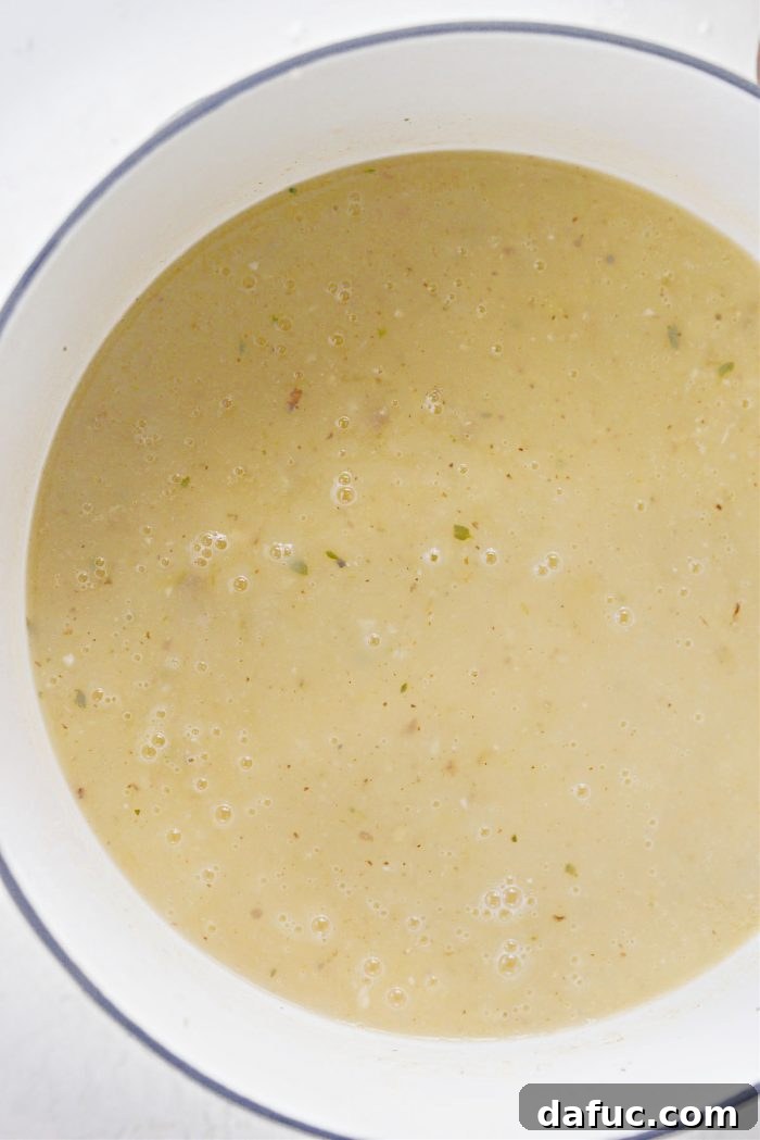 Hearty Cauliflower Potato Bisque 16 creamy soup!