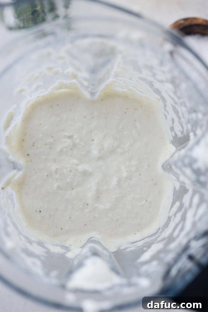 Hearty Cauliflower Potato Bisque 7 puree
