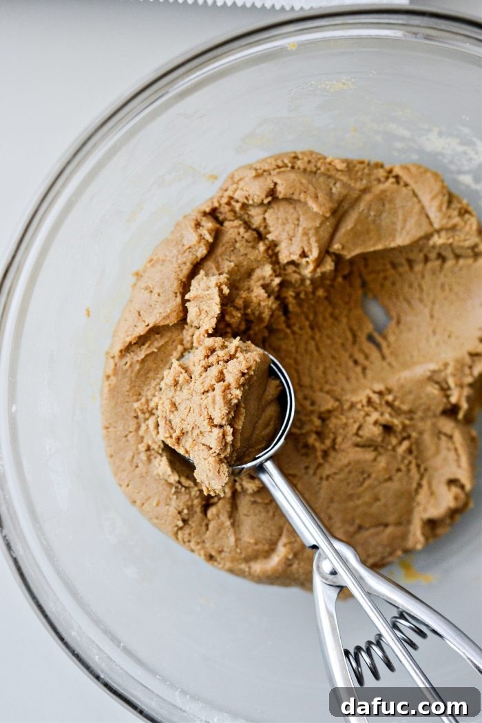 once chilled scoop out 1-1/2 tablespoons per egg