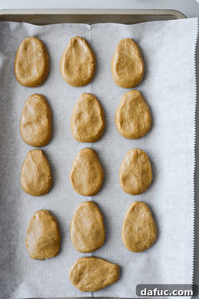 shape each portion into flat egg shape and freeze on parchment in metal pan