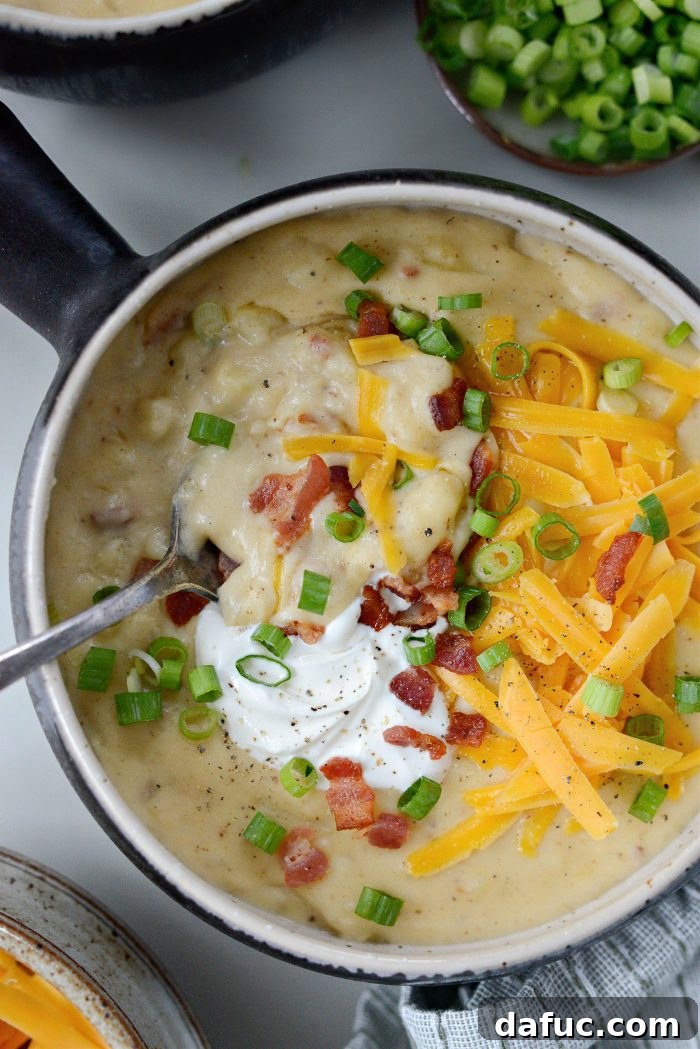 2023: A Retrospective Journey 13 Loaded Baked Potato Soup - Hearty One-Pot Meal