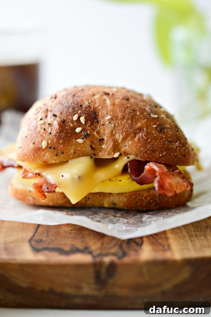 2023: A Retrospective Journey 8 Bacon Gouda Breakfast Sandwich - Starbucks Copycat Recipe