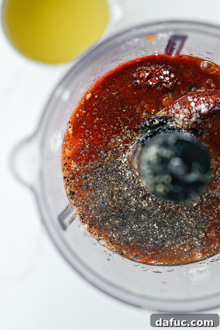 Tangy Homemade Catalina Vinaigrette 6 Add ketchup, red wine vinegar, honey, light brown sugar, Worcestershire sauce, paprika, salt, and pepper to the food processor.