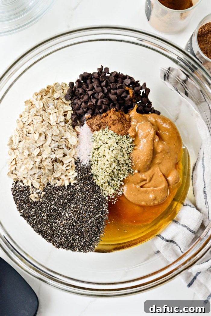 measure and add ingredients to a bowl