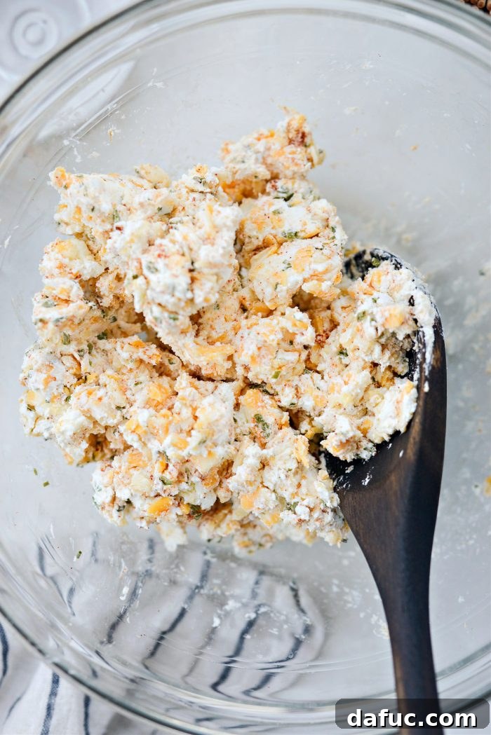 Fiery Bacon Bombs 6 combine filling mixture