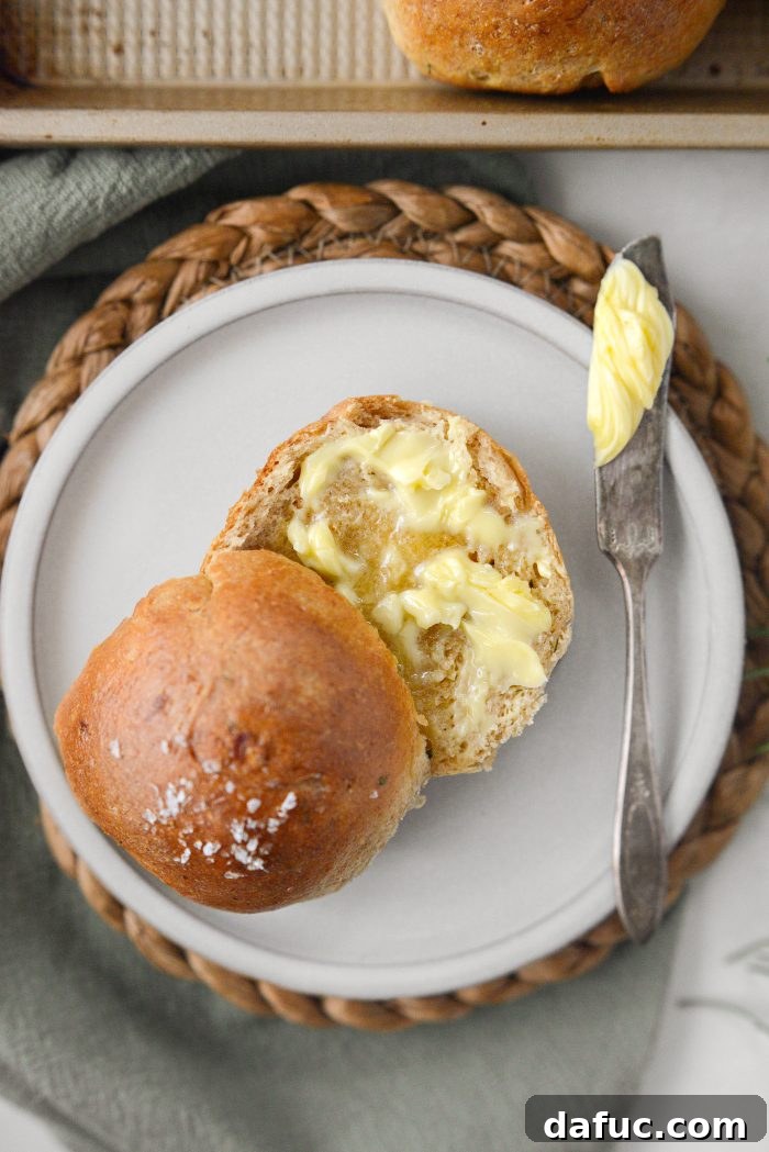 Fragrant Rosemary and Sweet Caramelized Onion Whole Wheat Rolls 30 Whole Wheat Caramelized Onions and Rosemary Rolls