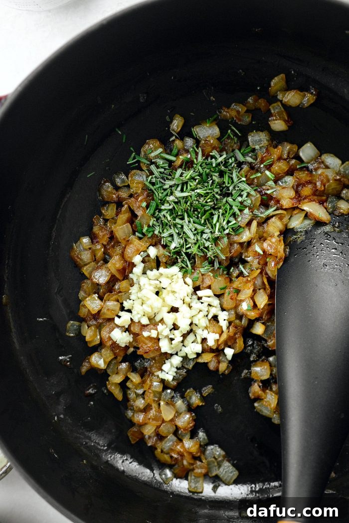 Fragrant Rosemary and Sweet Caramelized Onion Whole Wheat Rolls 6 add rosemary and garlic