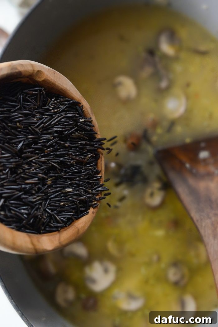 add wild rice