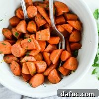 Caramelized Brown Sugar Carrots 14 Thumbnail image of Easy Brown Sugar Glazed Carrots recipe