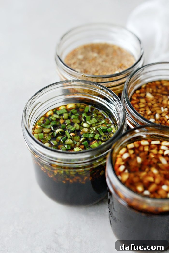 DIY Teriyaki Perfection 13 Glass jar filled with homemade teriyaki sauce on a wooden surface