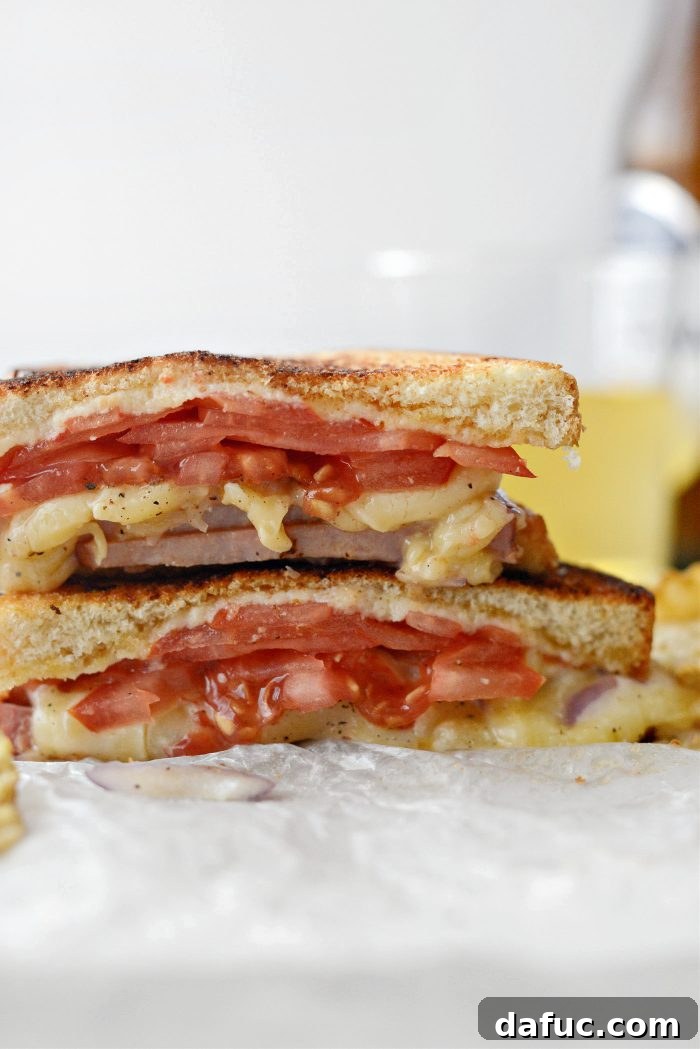 Irish Toast Delight 2 Classic Irish Toasted Special Sandwich, golden brown bread, melty cheese