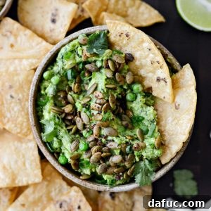 Serrano Sweet Pea Guacamole