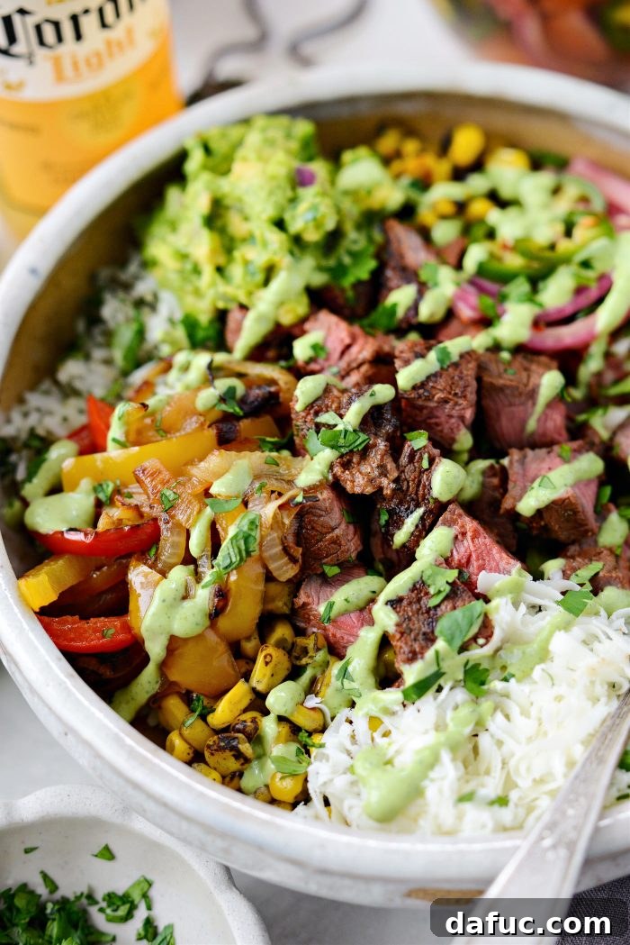 Mexicali Steak Burrito Bowl