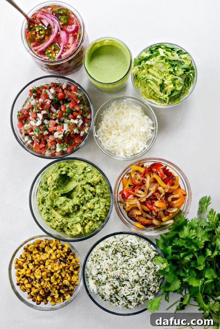 Mexicali Steak Burrito Bowl add-ins