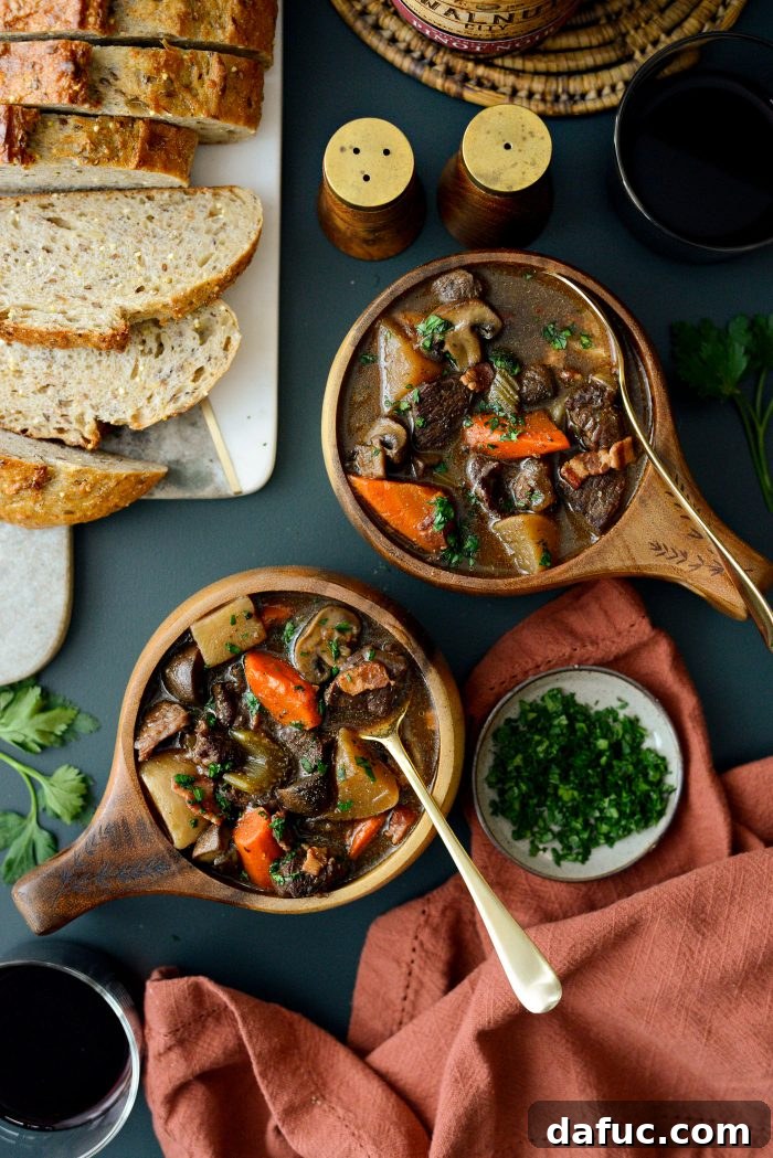 Hunter's Hearty Venison Pot 25 Braised Venison Stew