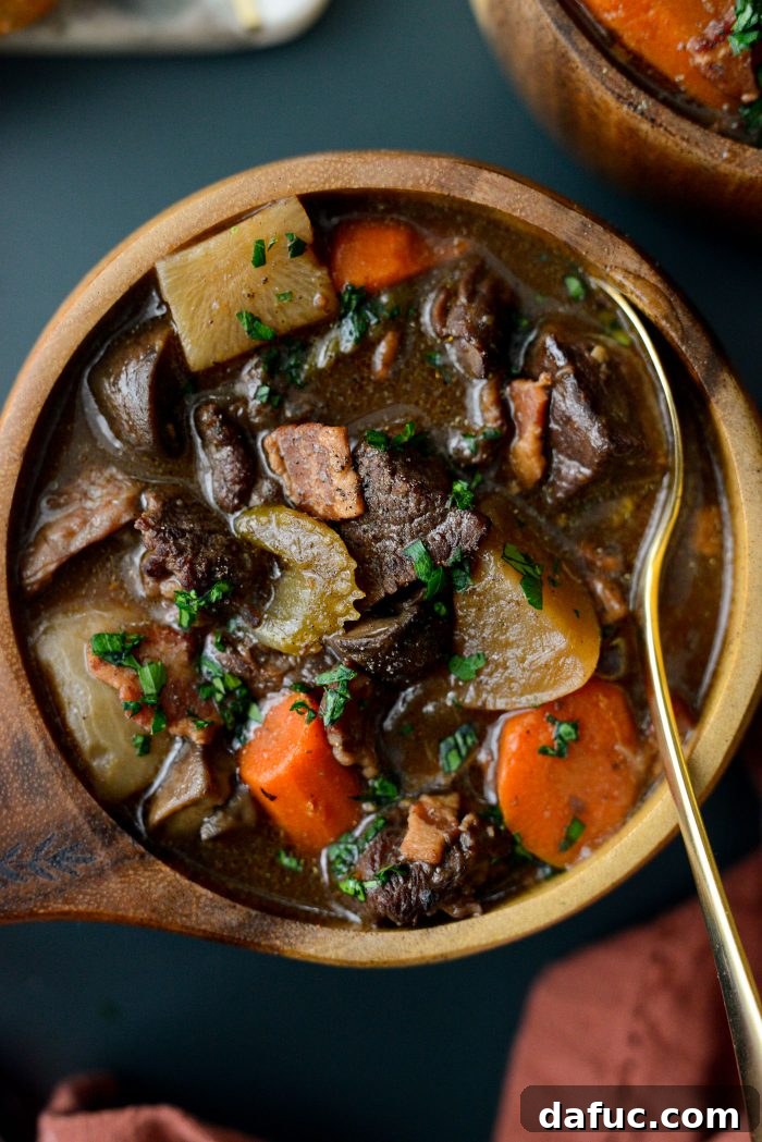Hunter's Hearty Venison Pot 28 Braised Venison Stew