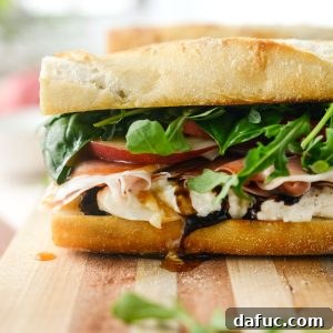 Peach Prosciutto and Burrata Sandwich