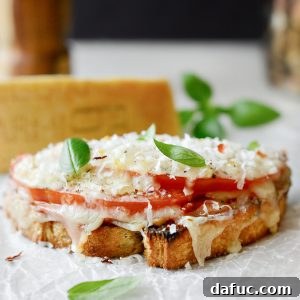 Margherita Pizza Toast