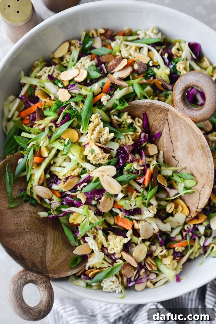 Crispy Asian Ramen Salad 2 Asian Ramen Noodle Salad