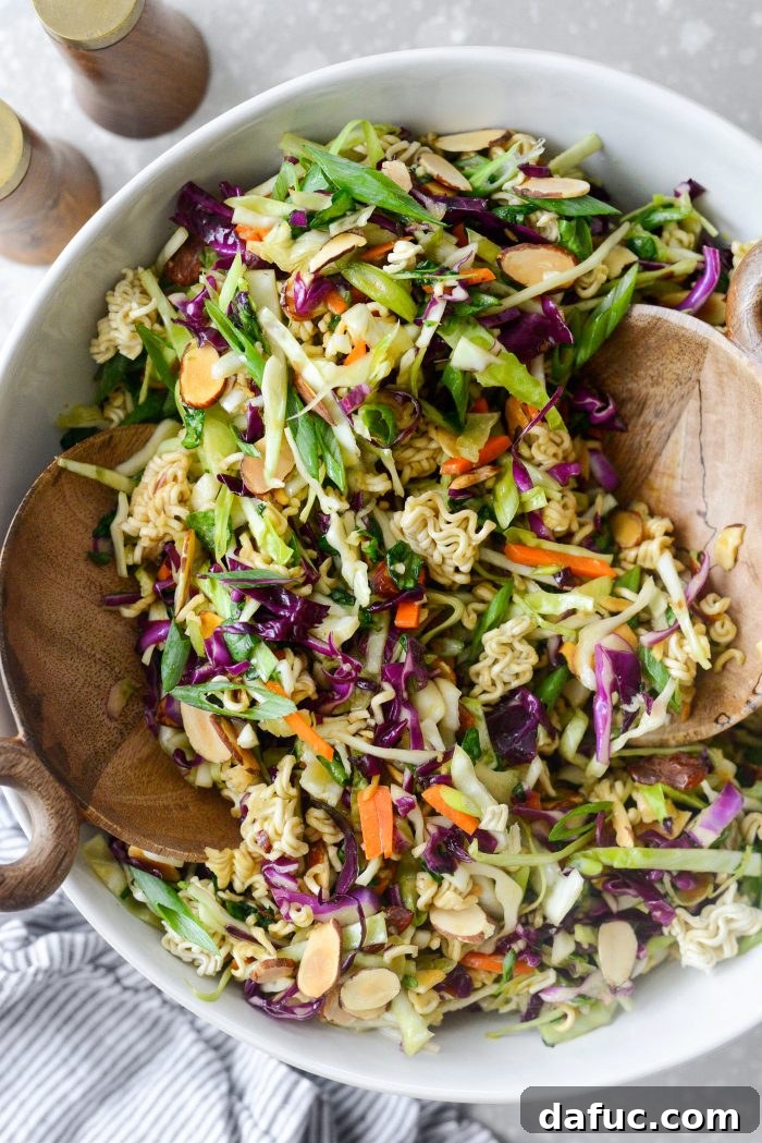 Crispy Asian Ramen Salad 16 Asian Ramen Noodle Salad