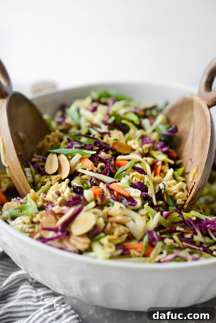 Crispy Asian Ramen Salad 3 Asian Ramen Noodle Salad