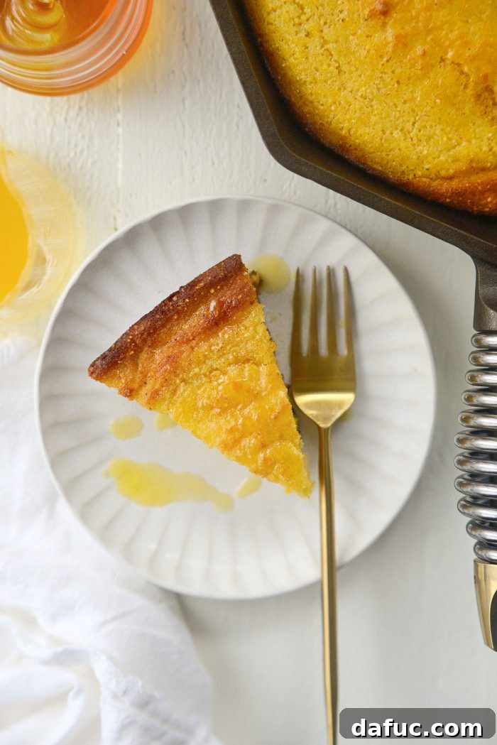 Honey Butter Glazed Golden Cornbread 3 Honey Butter Glazed Cornbread