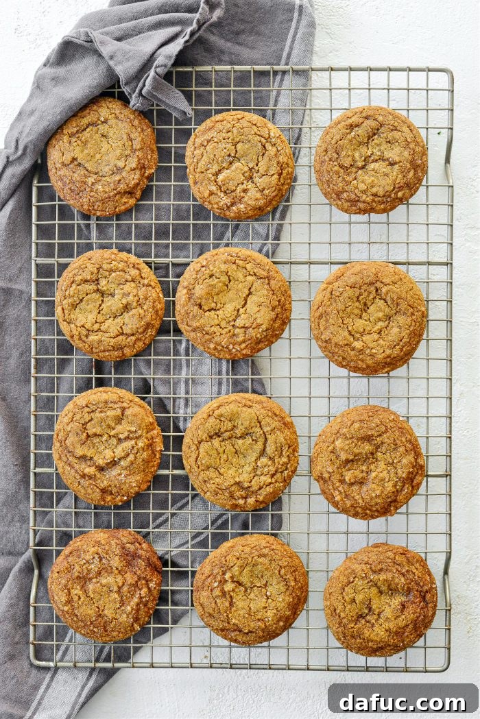 Zesty Orange Cardamom Cookies 21 Orange Cardamom Cookies cooling on a wire rack